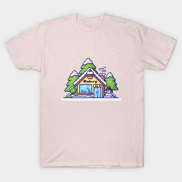 Bakery Shop T-Shirt by Catalyst Labs